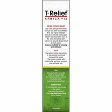 T-Relief Arnica +12 Extra Strength Arthritis Pain Relief Cream, by MediNatura, image #4