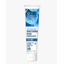 Tea Tree Oil Whitening Plus Toothpaste, Cool Mint, by Desert Essence