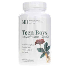 Teen Boys Multivitamin Capsules, 120 Veg Capsules, by Michael's Health