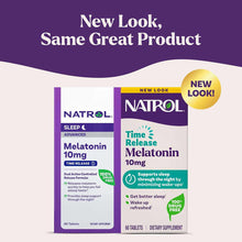 Time Release Melatonin 10 Mg, 60 Tablets, by Natrol