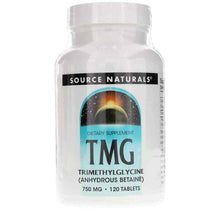 TMG Trimethylglycine 750 Mg, 120 Tablets, by Source Naturals