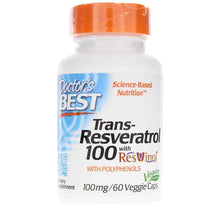 Trans-Resveratrol 100 Mg, by Doctors Best