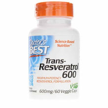 Trans-Resveratrol 600 Mg, by Doctors Best