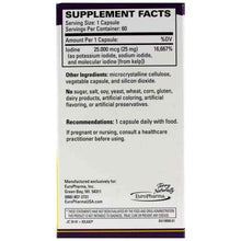 Tri-Iodine 25 Mg, 60 Capsules, by Terry Naturally, image #2