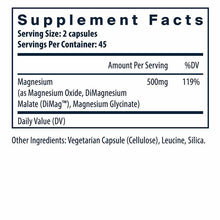 Triple Magnesium Complex, 90 Vegan Capsules, by Vital Nutrients, image #2