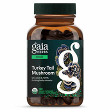 Turkey Tail Mushroom Immune & Liver Support, 120 Vegan Capsules, by Gaia Herbs