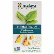 Turmeric 95 with Curcumin, 60 Veg Capsules, by Himalaya