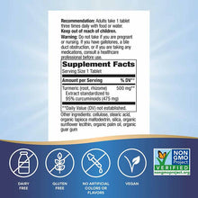 Turmeric Standardized, 120 Tablets, by Natures Way, image #3