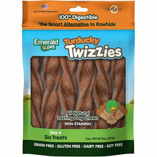 Twizzies Natural Dog Chews, Turducky, 6 Inches, by Emerald Pet