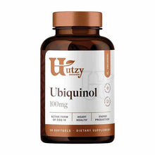 Ubiquinol, 30 Capsules, by Utzy Naturals