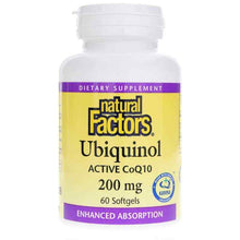 Ubiquinol Active CoQ10 200 Mg, by Natural Factors
