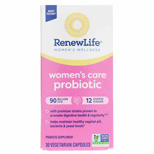 Ultimate Flora Probiotic 90 Billion Women's Care, 30 Veg Capsules, by Renew Life
