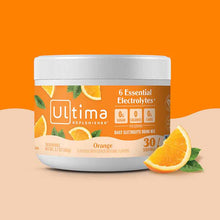 Ultima Replenisher Electrolyte Drink Mix, Orange, 30 Servings, by Ultima Health Products