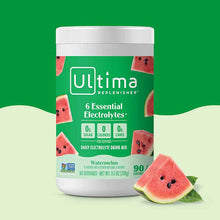 Ultima Replenisher Electrolyte Drink Mix, Watermelon, 90 Servings, by Ultima Health Products