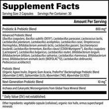 Ultimate Probiotic 100 Billion CFU, 60 Capsules, by Global Healing