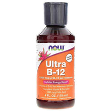 Ultra B-12 Liquid, 4 Oz, by NOW Foods