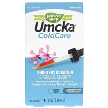 Umcka ColdCare Original Drops, 1 Oz, by Natures Way
