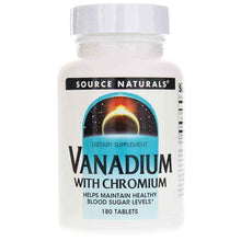 Vanadium with Chromium, by Source Naturals