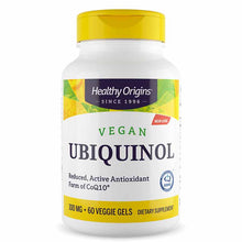 Vegan Ubiquinol, 60 Veggie Caps, by Healthy Origins