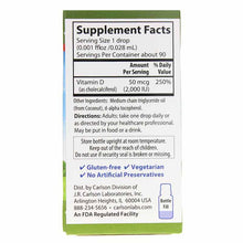 Vegetarian Super Daily D3 for Adults 2,000 IU, 90 Veg Drops, by Carlson Labs, image #3