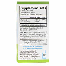 Vegetarian Super Daily D3 for Babies 400 IU, 90 Veg Drops, by Carlson Labs, image #3