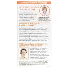 Vital Flora Advanced Biome Probiotic + Prebiotics 100 Billion CFU Shelf Stable, 30 Veg Capsules, by Vital Planet, image #3