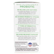 Vital Flora Adult 55+ Daily Probiotic + Prebiotics, 60 Veg Capsules, by Vital Planet, image #4