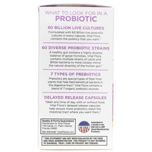 Vital Flora Women 55+ Probiotic + Prebiotics Shelf Stable, 30 Veg Capsules, by Vital Planet, image #4