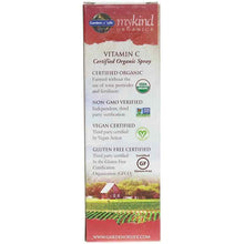 Vitamin C 60 Mg Organic Spray, Cherry Tangerine, by Garden of Life mykind Organics, image #3