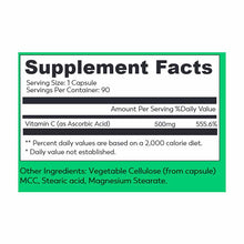 Vitamin C, 90 Capsules, by Natural Healthy Concepts, image #2