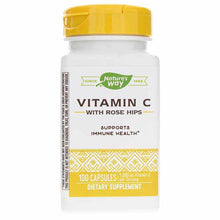 Vitamin C with Rose Hips, 100 Capsules, by Natures Way