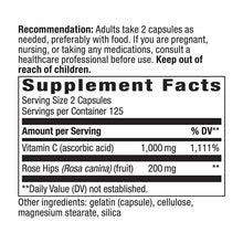 Vitamin C with Rose Hips, 250 Capsules, by Natures Way, image #2
