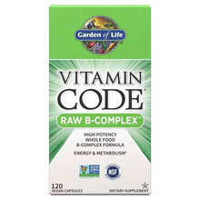 Vitamin Code Raw B-Complex, 120 Veg Capsules, by Garden of Life