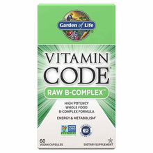 Vitamin Code Raw B-Complex, 60 Veg Capsules, by Garden of Life