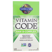 Vitamin Code Raw B-Complex, by Garden of Life