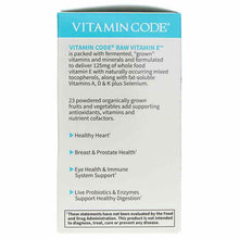 Vitamin Code Raw Vitamin E, by Garden of Life, image #4