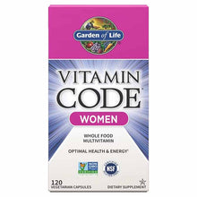 Vitamin Code Women Raw Whole Food Multivitamin, by Garden of Life