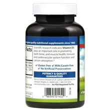 Vitamin D3 10,000 IU, 250 Softgels, by Carlson Labs, image #3