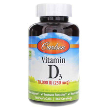 Vitamin D3 10,000 IU, by Carlson Labs