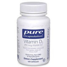 Vitamin D3 10000, by Pure Encapsulations