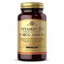 Vitamin D3 25 Mcg (1000 IU), 250 Softgels, by Solgar