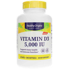 Vitamin D3 5, 540 Softgels, by Healthy Origins