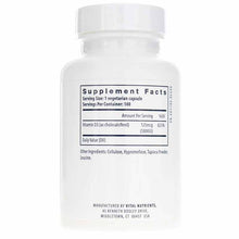 Vitamin D3 5000 IU, 180 Veg Capsules, by Vital Nutrients, image #2