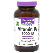 Vitamin D3 5000 IU, by Bluebonnet