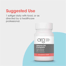 Vitamin D3 Complete Softgels, 60 Softgels, by Allergy Research Group, image #3