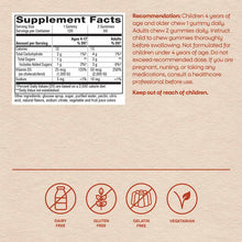 Supplement Facts label for Vitamin D3 Gummies showing nutrition information, dosage recommendations, and dietary attribute ic
