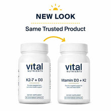 Vitamin D3 + K2, by Vital Nutrients, image #3