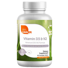 Vitamin D3 & K2, by Zahler