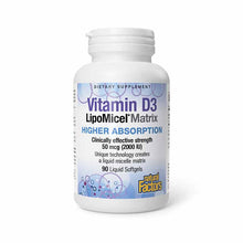 Vitamin D3 LipoMicel Matrix, 90 Liquid Softgels, by Natural Factors