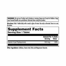 Vitamin K 100 Mcg, by Kal, image #2